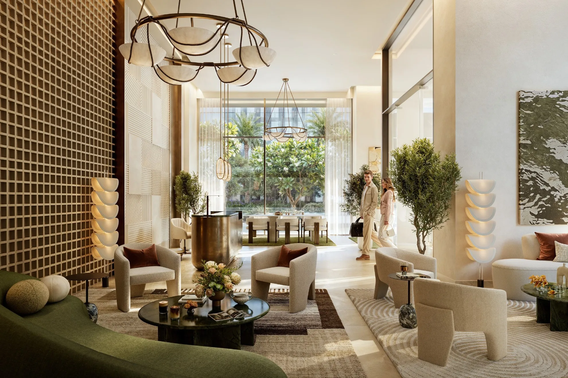Warm open-plan residence at Lunaya Terraces